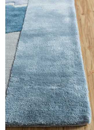 Tapis en laine - 240 x 150 cm - multicolore