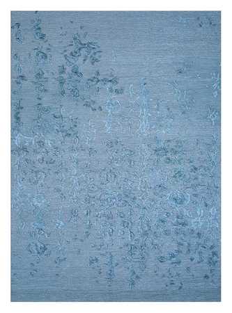 Wollteppich - 270 x 180 cm - blau