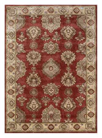 Wool Rug - 270 x 180 cm - light red