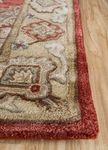 Tapis en laine - 270 x 180 cm - rouge clair