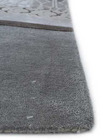 Alfombra de lana - 300 x 240 cm - gris