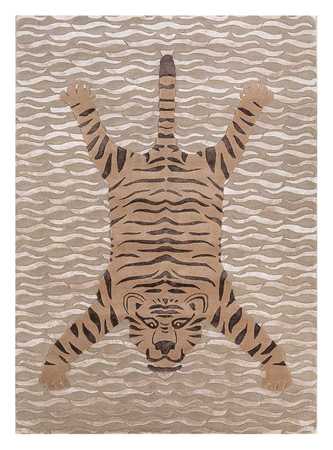 Tapis en laine - 270 x 180 cm - beige