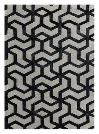 Wool Rug - 240 x 150 cm - grey