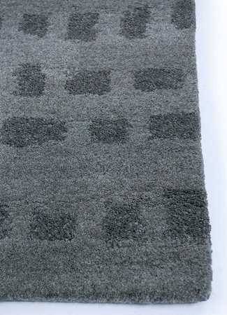 Tapis en laine - 240 x 150 cm - gris