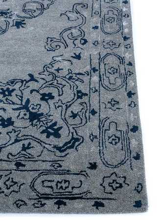 Wool Rug - 240 x 150 cm - grey