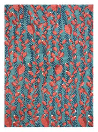 Tapis en laine - 270 x 180 cm - multicolore