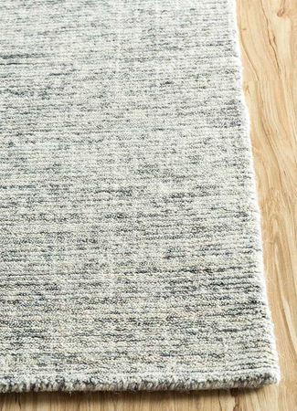 Tapis en laine - 240 x 150 cm - gris clair