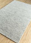 Wool Rug - 240 x 150 cm - light grey