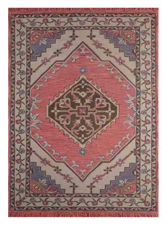 Tapis en laine - 240 x 150 cm - rouge