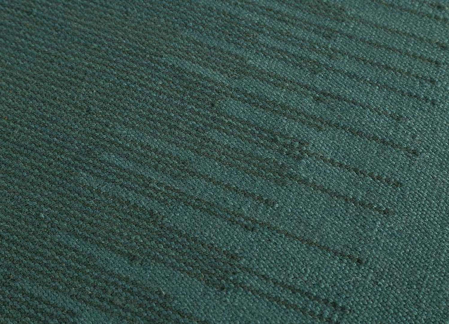 Tapis en laine - 240 x 150 cm - vert