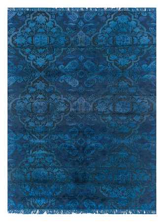 Alfombra - 180 x 120 cm - azul oscuro