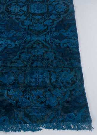 Tapis - 180 x 120 cm - bleu foncé