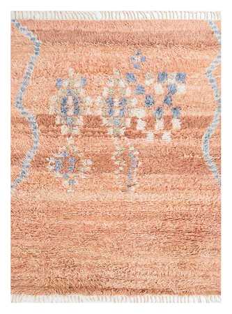 Tapis en laine - 270 x 180 cm - rouge clair