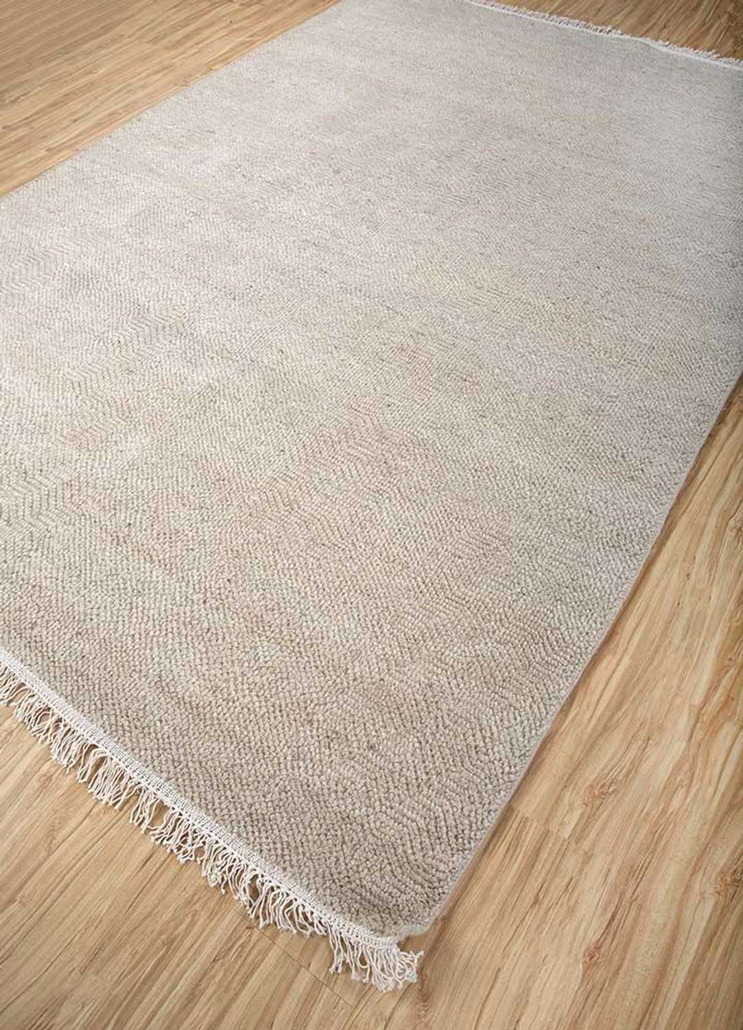 Alfombra de lana - 270 x 180 cm - taupe