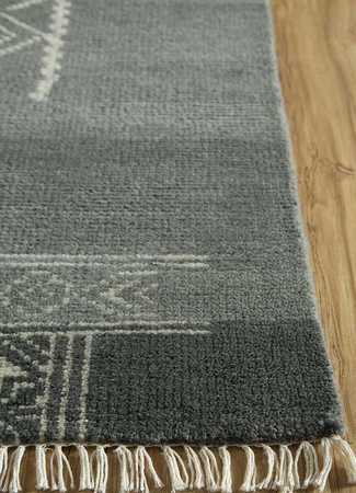 Tapis en laine - 240 x 150 cm - taupe