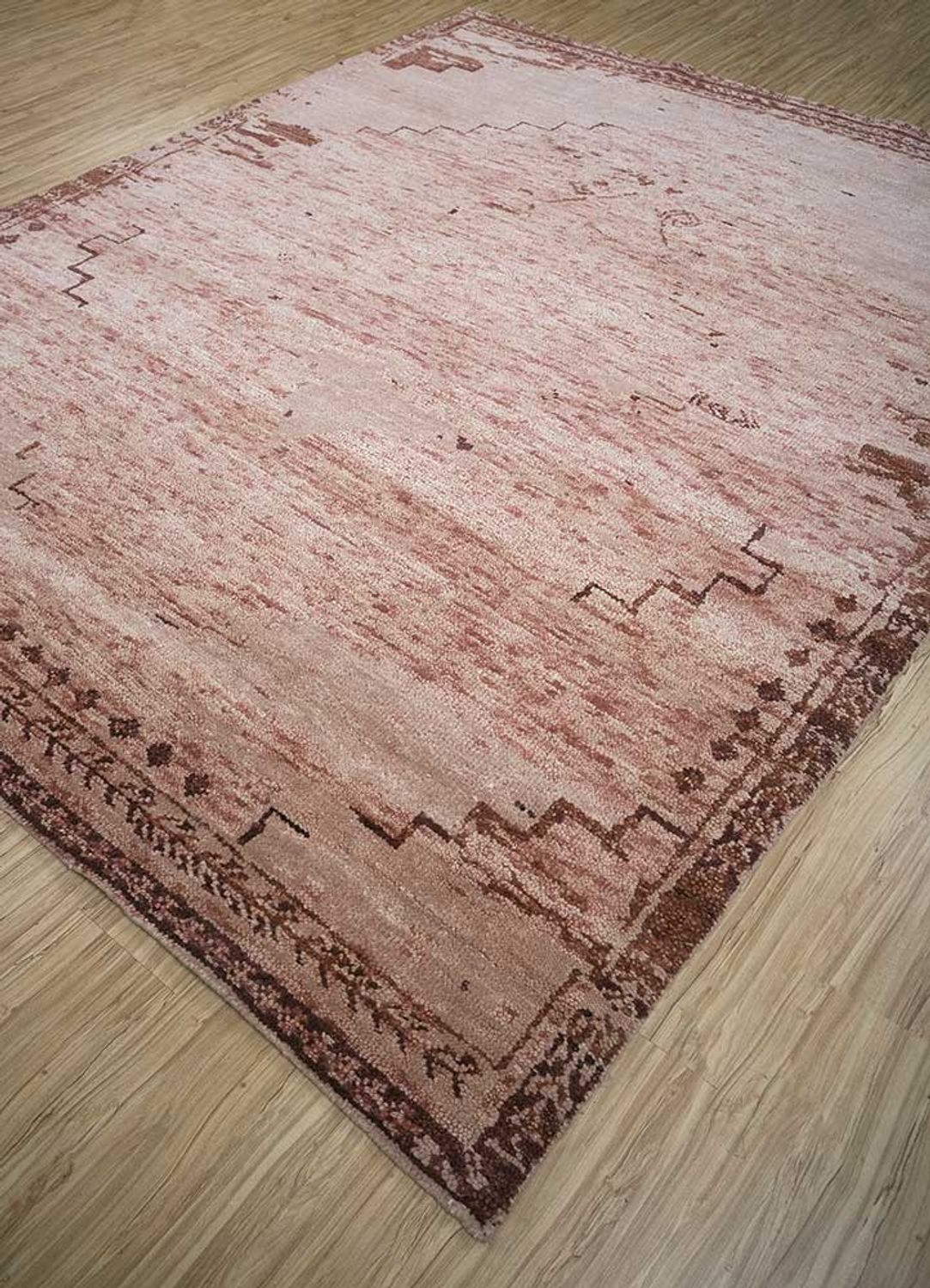 Tapis vintage - 300 x 240 cm - saumon