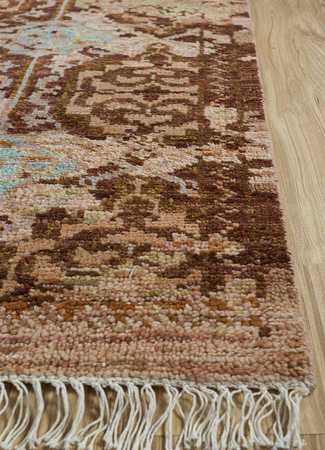 Alfombra de lana - 300 x 240 cm - beige oscuro