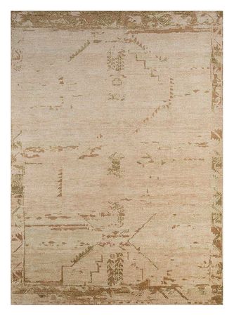 Tapis en laine - 300 x 240 cm - saumon