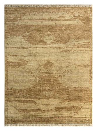 Tapis en laine - 300 x 240 cm - beige foncé