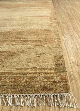 Alfombra de lana - 300 x 240 cm - beige oscuro