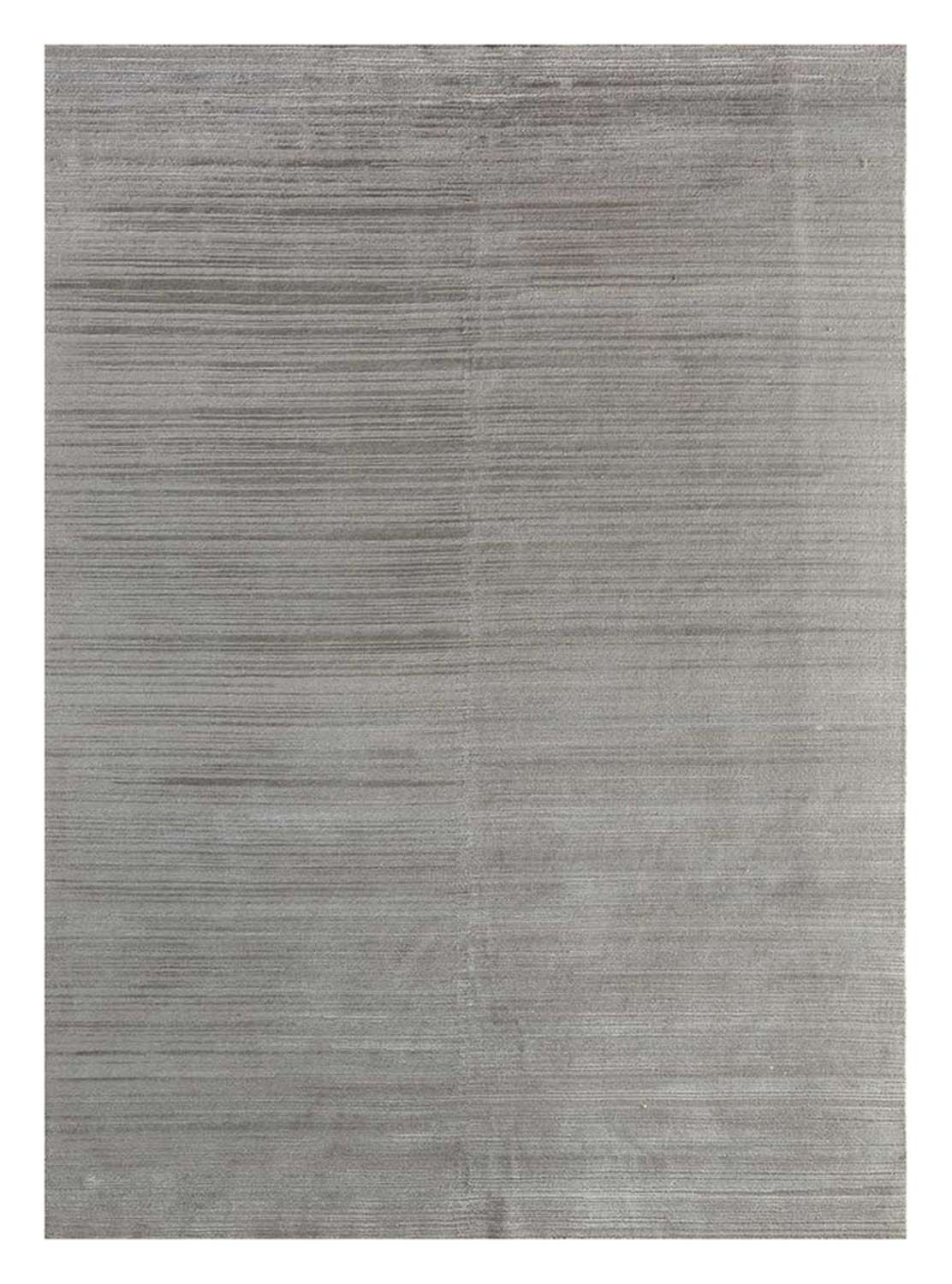 Wollteppich - 300 x 240 cm - grau