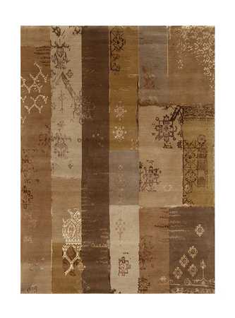 Wollen tapijt - 270 x 180 cm - donker beige