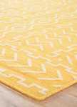 Wool Rug - 240 x 150 cm - yellow