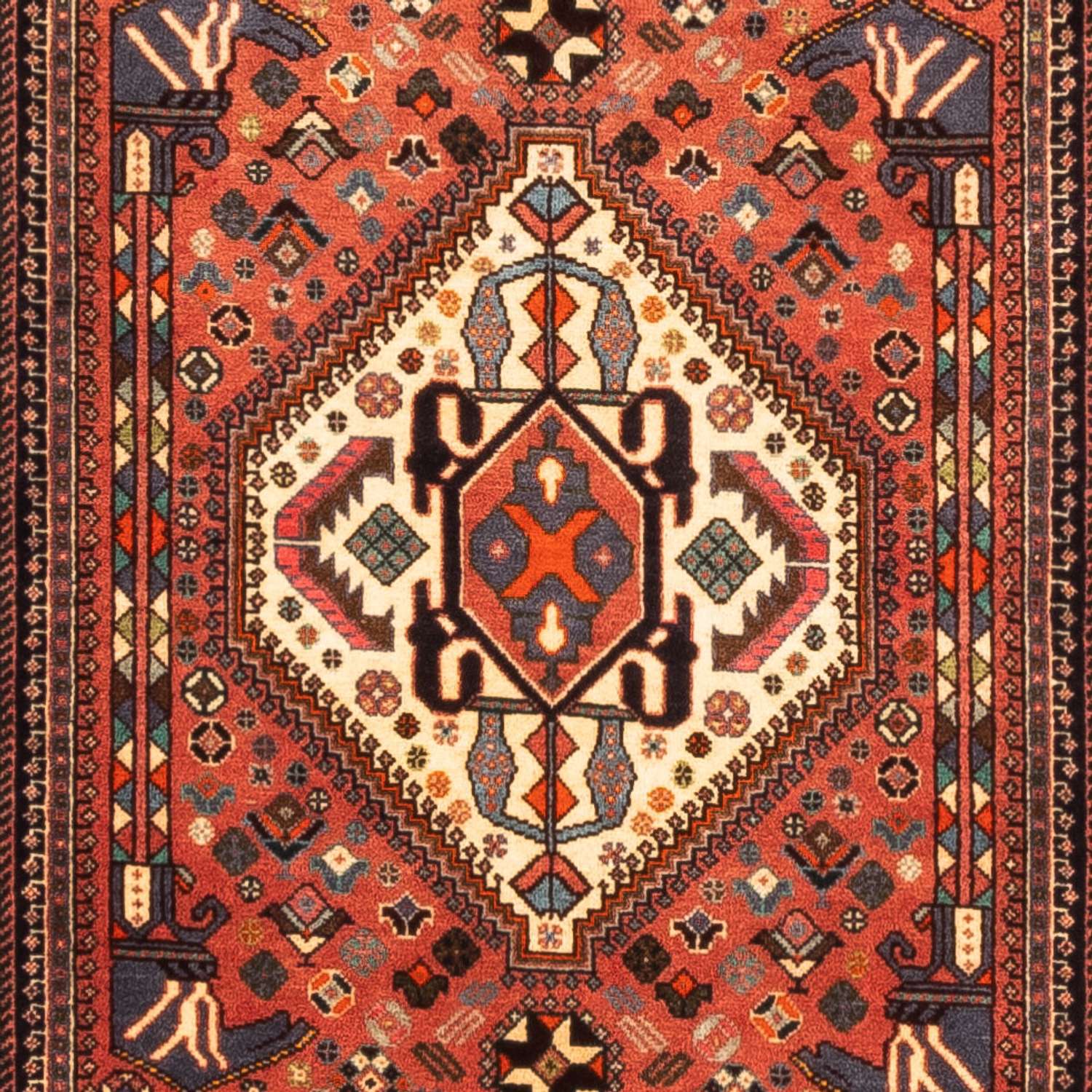 Runner Persisk matta - Nomadic - 298 x 80 cm - röd