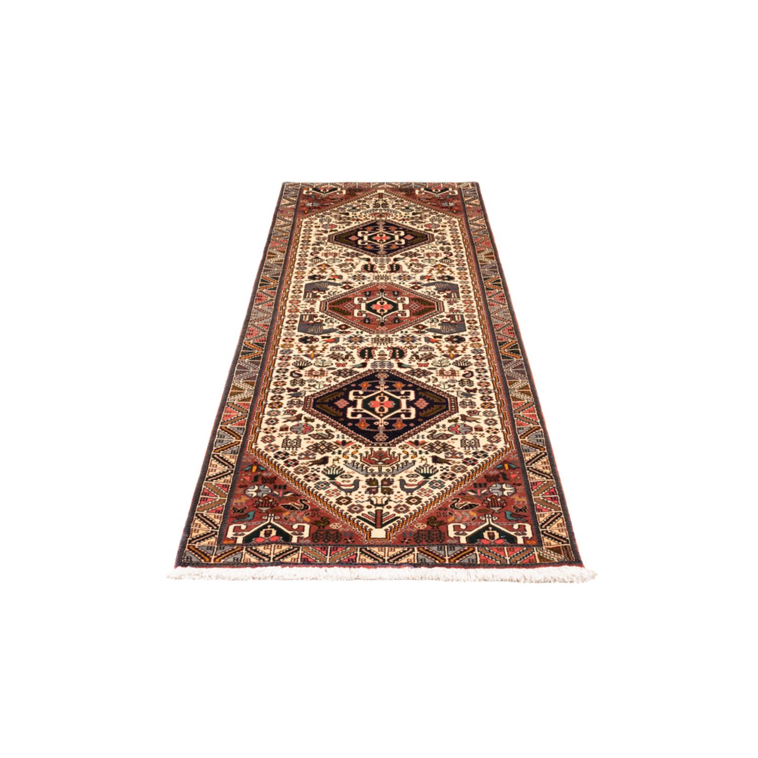 Runner Perser Rug - Nomadic - 253 x 80 cm - cream