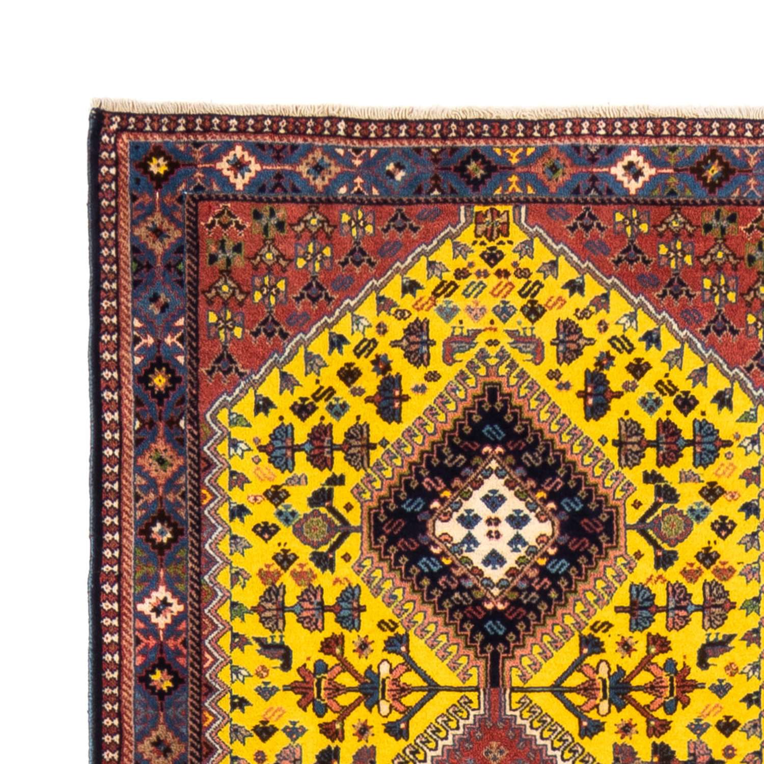 Corredor Tapete Persa - Nomadic - 287 x 80 cm - amarelo