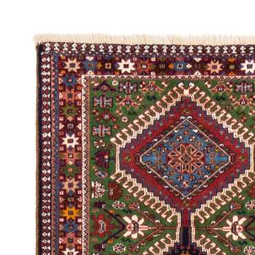 Tapis de couloir Tapis persan - Nomadic - 283 x 74 cm - vert