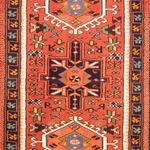 Tapis de couloir Tapis persan - Nomadic - 299 x 72 cm - rouge