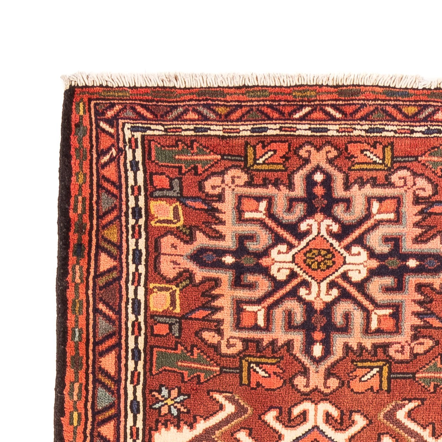 Tapis de couloir Tapis persan - Nomadic - 315 x 74 cm - rouge