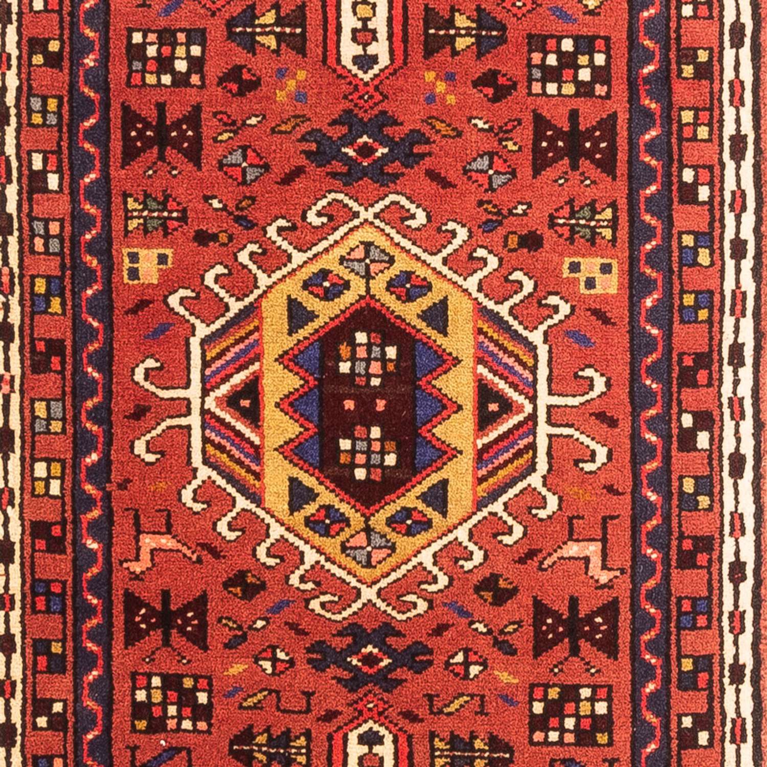 Runner Persisk matta - Nomadic - 293 x 70 cm - röd