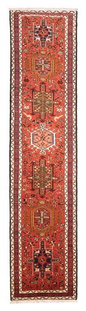 Corredor Tapete Persa - Nomadic - 303 x 70 cm - vermelho