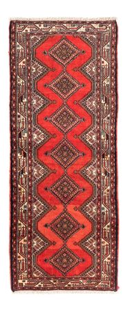 Tapis de couloir Tapis persan - Nomadic - 185 x 75 cm - rouge