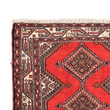 Tapis de couloir Tapis persan - Nomadic - 185 x 75 cm - rouge