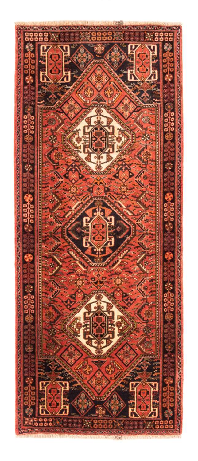 Loper Perzisch Tapijt - Nomadisch - 214 x 86 cm - rood