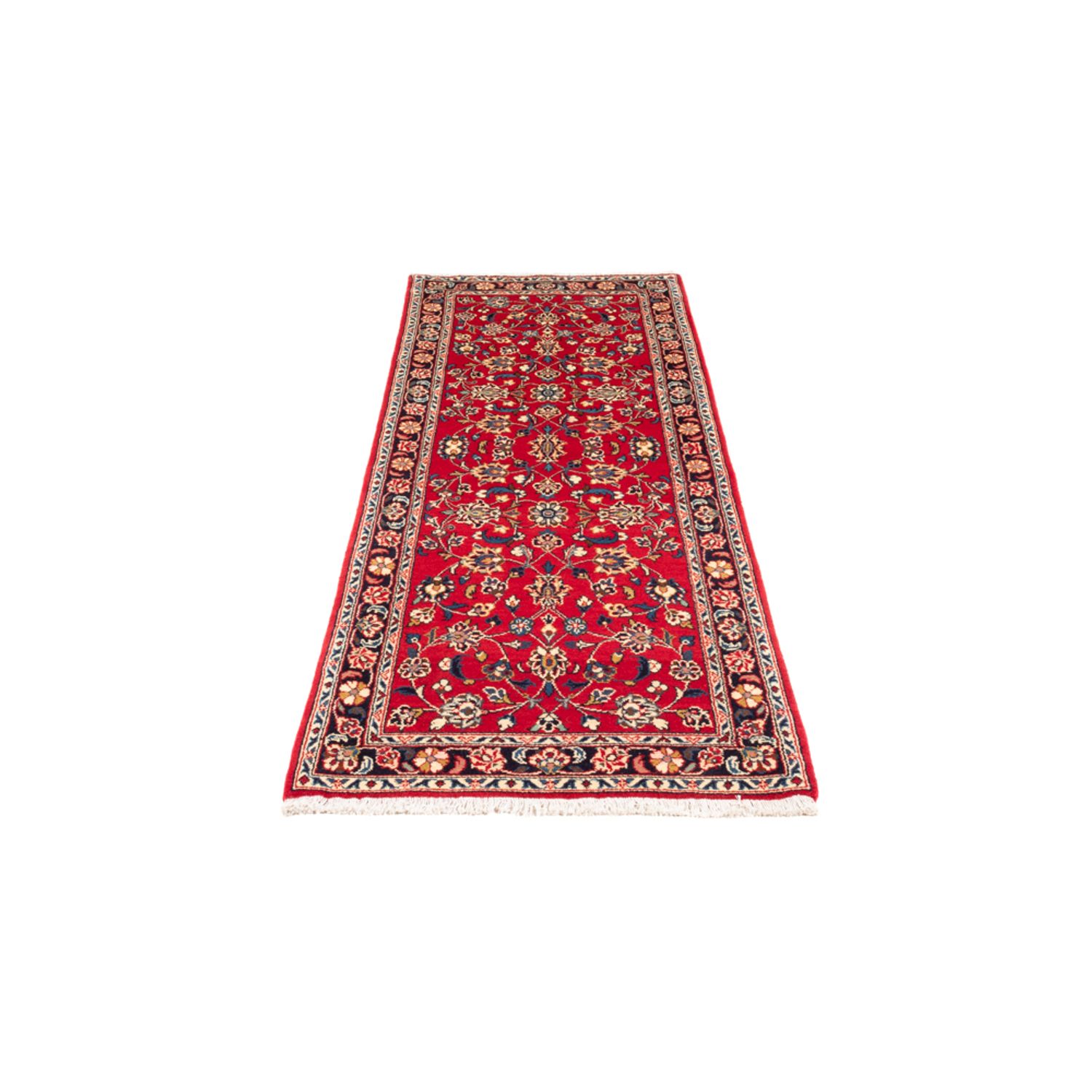 Loper Perzisch tapijt - Keshan - 190 x 67 cm - rood