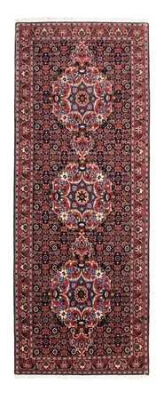 Tapis de couloir Tapis persan - Bidjar - 200 x 76 cm - bleu foncé