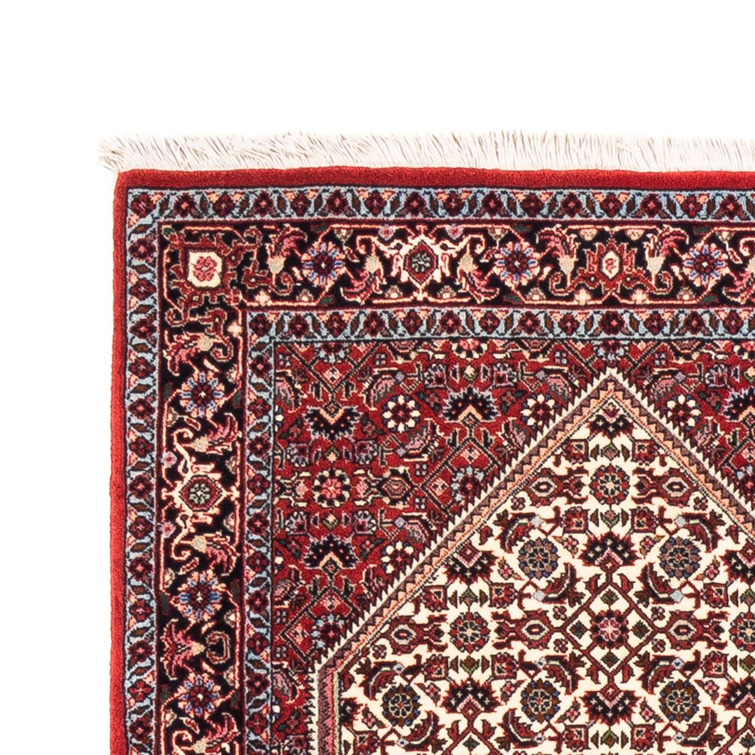 Loper Perzisch tapijt - Bijar - Koninklijk - 211 x 77 cm - rood