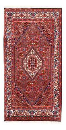 Perski dywan - Bijar - Royal - 146 x 83 cm - czerwony