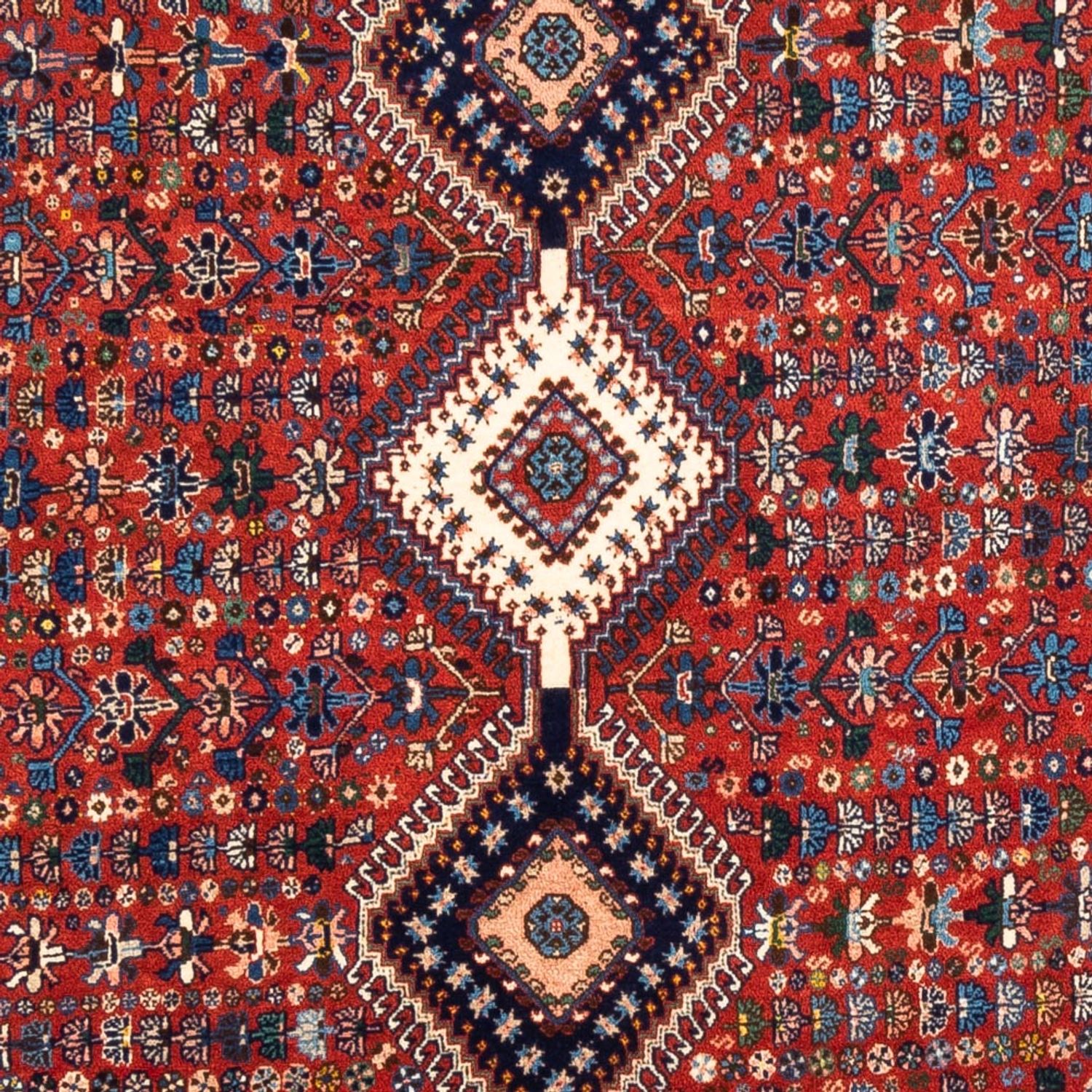 Perser Rug - Nomadic - 250 x 152 cm - red