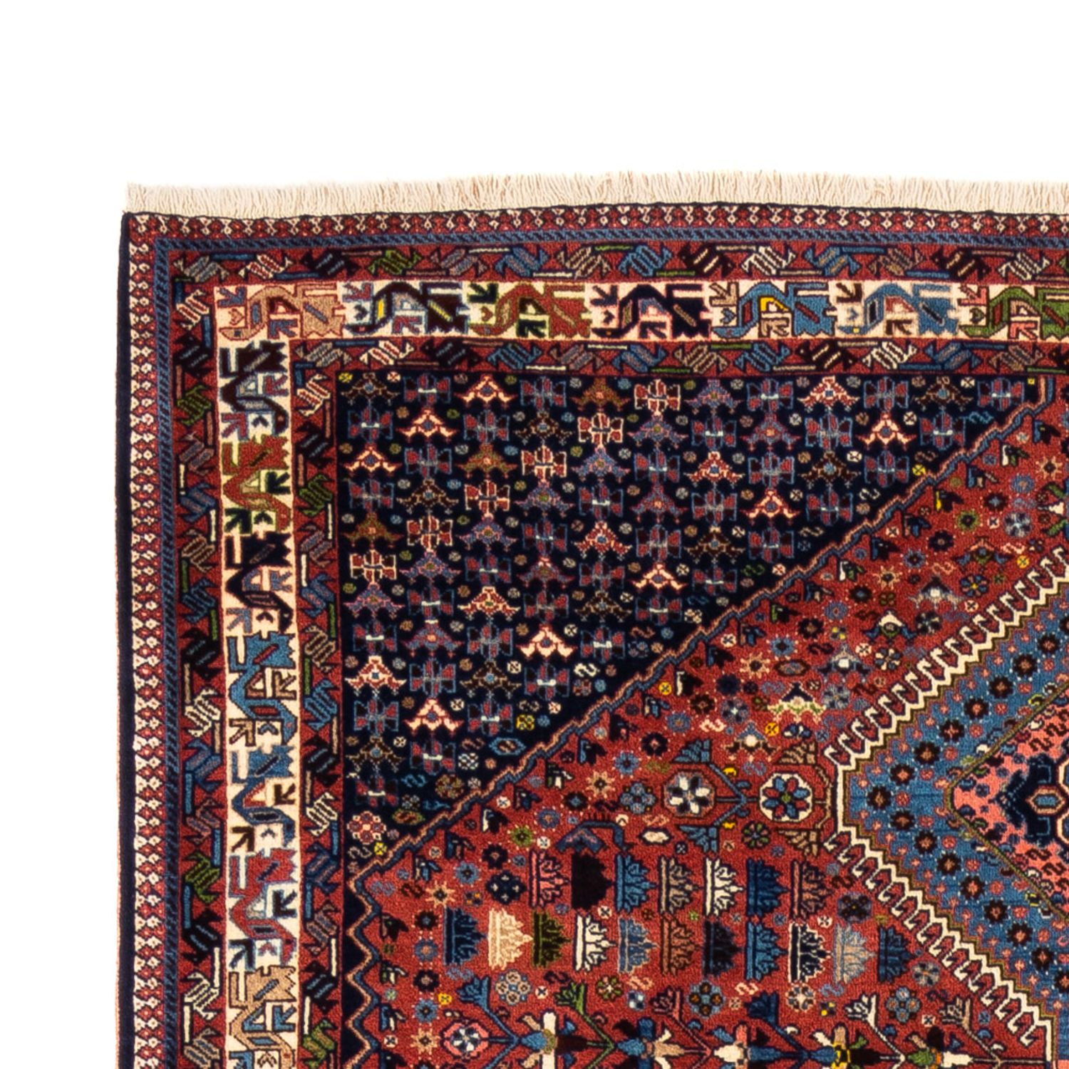 Tapis persan - Nomadic - 270 x 160 cm - rouge