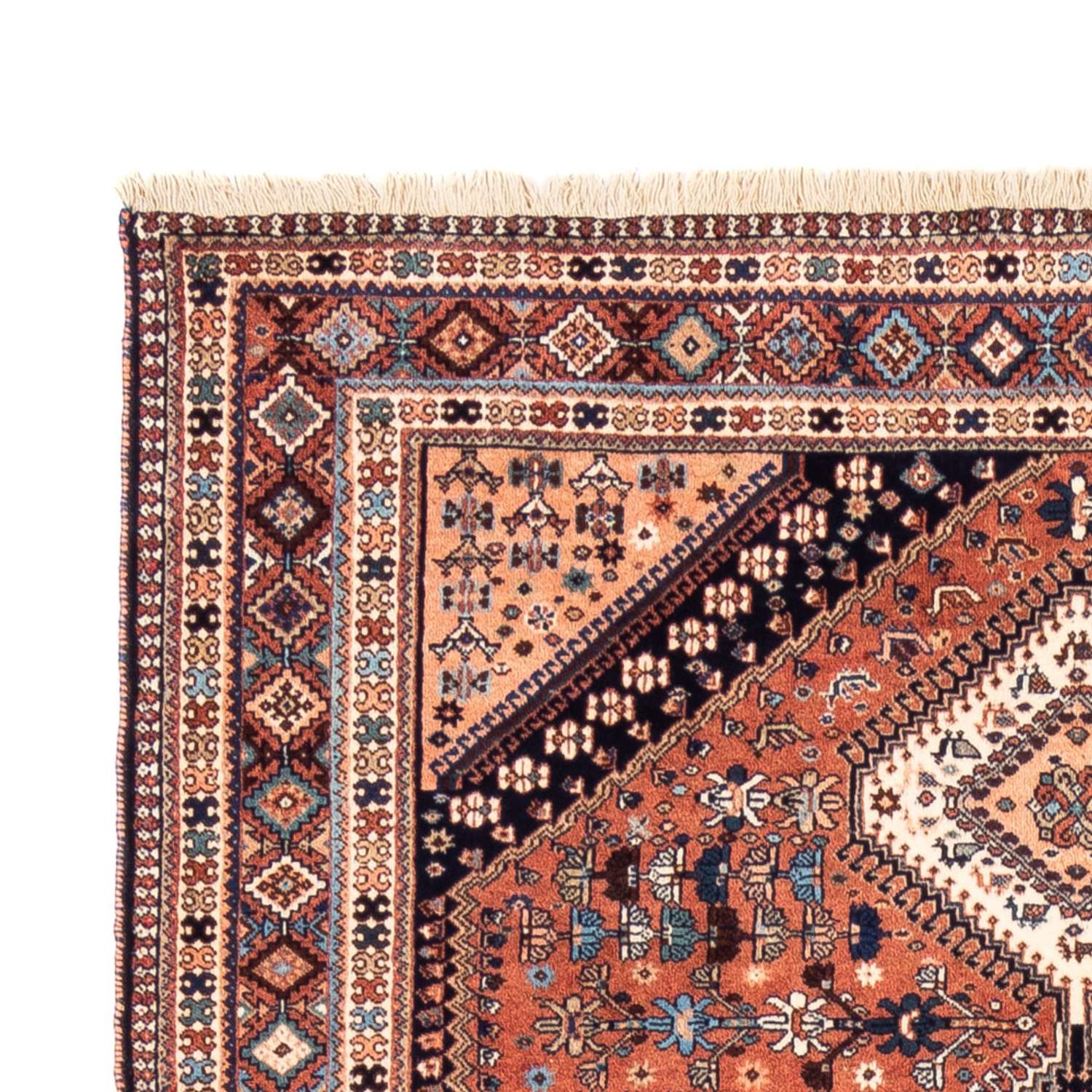 Tapis persan - Nomadic - 240 x 153 cm - rouge