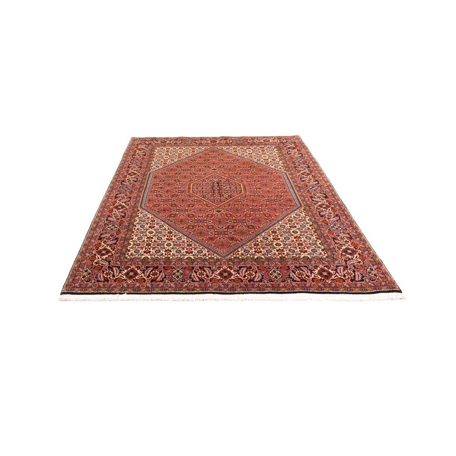 Perser Rug - Bidjar - 253 x 168 cm - red