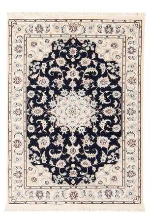 Perser Rug - Nain - Premium - 123 x 80 cm - dark blue