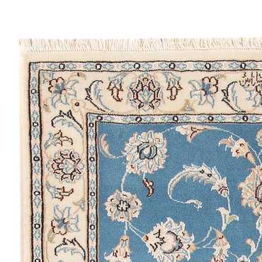 Perser Rug - Nain - Premium - 120 x 80 cm - light blue