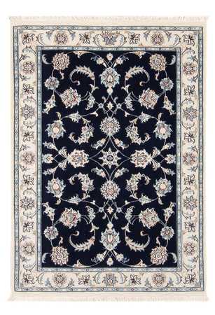 Tapete Persa - Nain - Premium - 119 x 82 cm - azul escuro