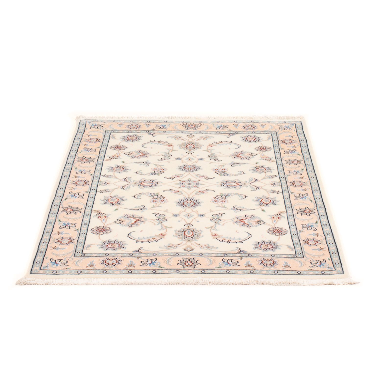 Perserteppich - Nain - Premium - 120 x 85 cm - creme